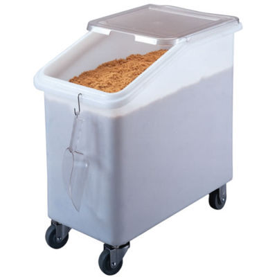 Cambro ingredient bin, 21 gallon, mobile slant, IBS20