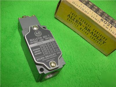 Allen-bradley 802T-b oiltight top push rod limit switch