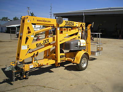 Bil jax trailer boom lift 3522A