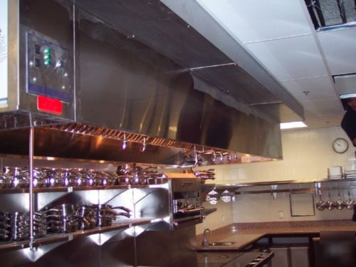 Commercial kitchen ventilation upblast exhaust fan