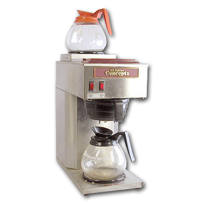 Commercial mr coffee 2 station coffee brewer rb-2