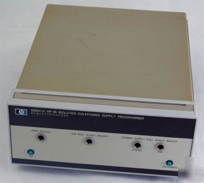 Hp 59501A hp-ib isolated d/a power supply programmer