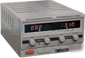 Mastech variable regulated dc p. s(HY3020E) 0-30V/0-20A