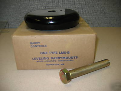 New barrymount LM5-b leveling mounts vibration set of 4