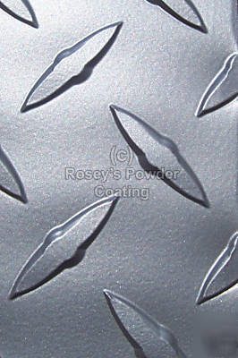 Pewter metallic 1 lb powder coating paint