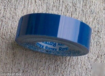Rotex 1/2IN. labeling tape - glossy blue - labeling