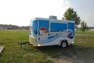 Shaved ice -snow cone- concession trailer 2008 model
