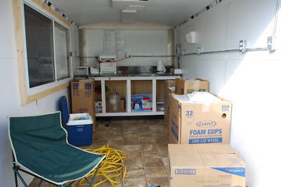 Shaved ice -snow cone- concession trailer 2008 model