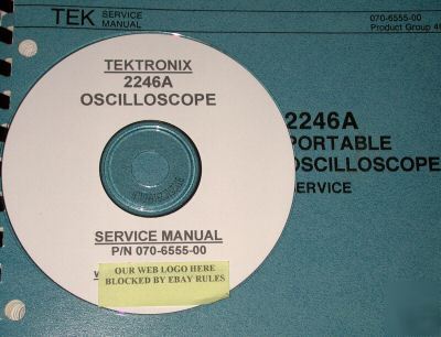 Tek 2246A oscilloscope service manual