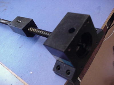 Thomson ball screw unit w/stepper motor BSA08FL30 30