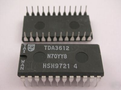 2PCS, philips TDA3612 regulator dip-24
