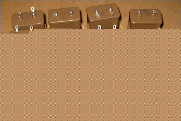 2UF 200V paper in oil pio capacitors kbg. lot of 12