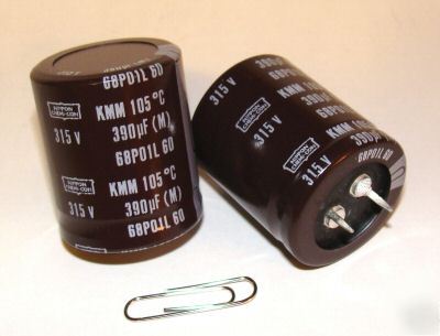 390UFD 315V nippon chemi-con electrolytic capacitor 200