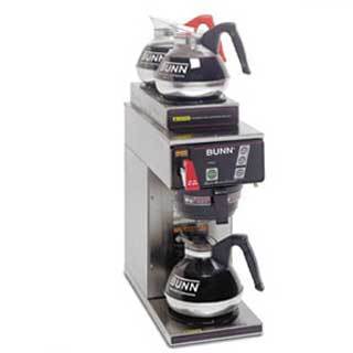 Bunn-o-matic CWTF15-3-0217 12 cup coffee brewer, 1 uppe