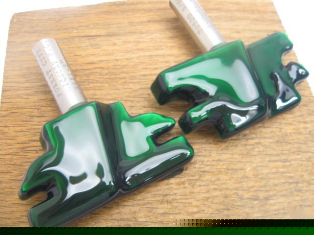 Fct hss cope and pattern router bit 2PC set 1/2