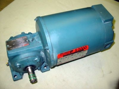 Gearmotor. 1/3 hp, 50:1 ratio, dodge/reliance