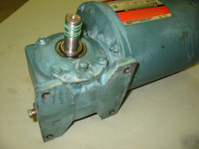 Gearmotor. 1/3 hp, 50:1 ratio, dodge/reliance