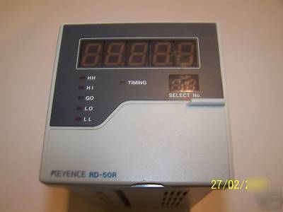 Keyence rd-50R high speed sampling rate controller 