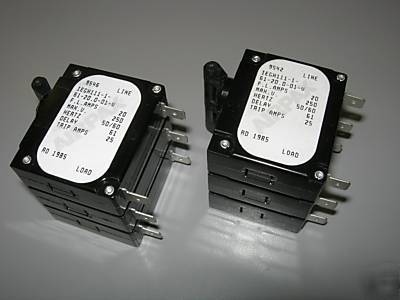 New 2 airpax circuit protectors IEGH111-1-61-20.0-01-v