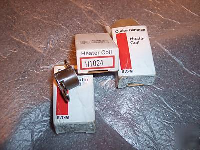 New cutler hammer heater coil ~ H1024 ~ price per piece 