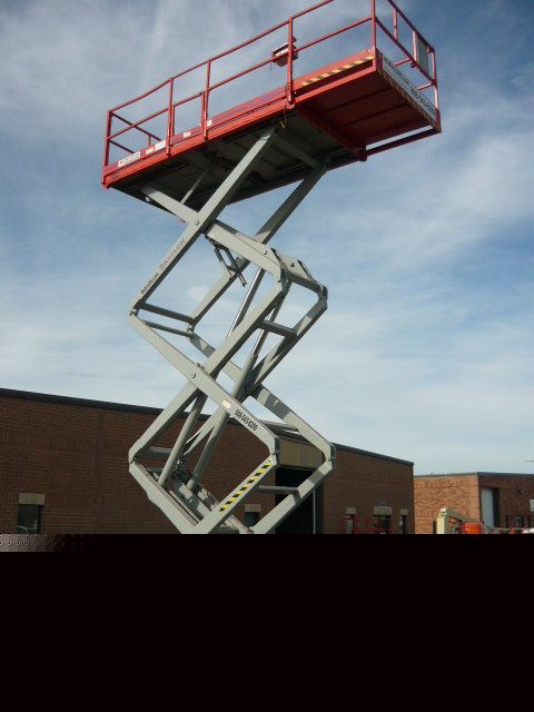 Skyjack 8831 scissor lift manlift boom all terrain 