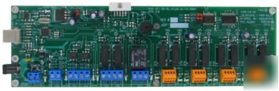 Usb to I2C w/ 10 reed relays, pwr relay, 2 opto inputs