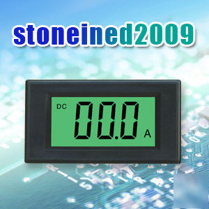  green lcd dc 0-50A digital amp meter + shunt [K184]