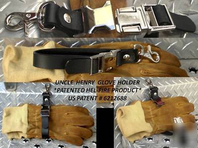 Glove keeper leather firefighter hel-fire * *