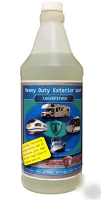 Heavy duty exterior wash