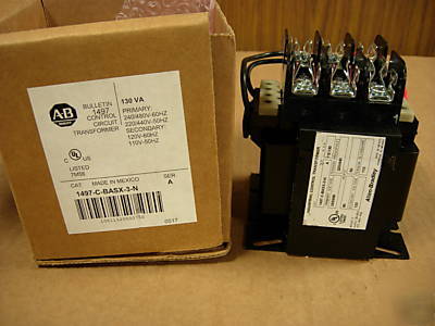 Allen bradley 1497-c-basx-3-n control transformer 1497