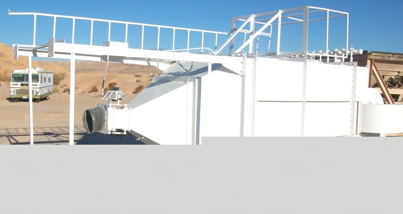Baghouse dust powder emissions collector 10 hp motor