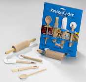 Kids wood baking tools set - kaf-643236 - 643236
