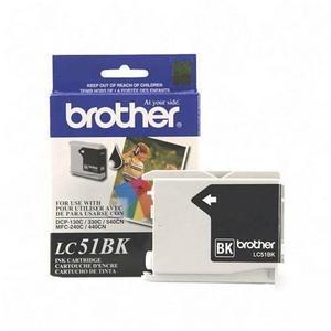 New LC51BK brother black inkjet cartridge for mfc-240C