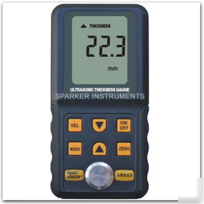 New digitald ultrasonic thickness gauge meter 1.0-200MM, 