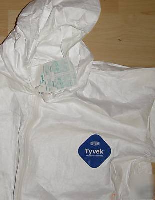 New one dupont tyveck coverall large save 