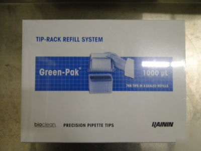 New rainin pipette tips lot brand - 62 boxes total