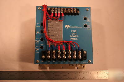 Scr power panel - rockwell fincore F210