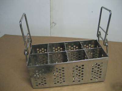 Silverware,dishwasher,commercial,holder,container,trans