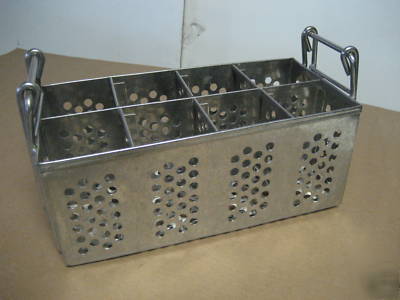Silverware,dishwasher,commercial,holder,container,trans