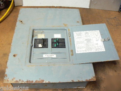 Westinghouse 125 amp breaker panel load center 125A 