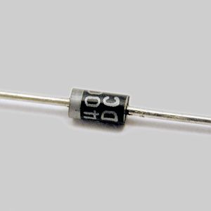 12PCS 1N4004 rectifier diodes 1AMP upgrade for 1N4001