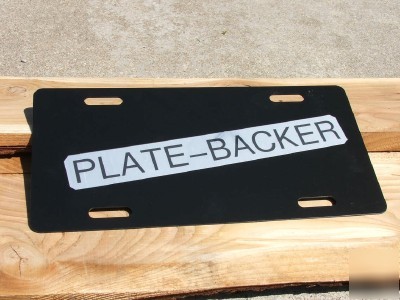 2 plate backer license protectors trucks trailers cars