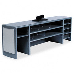 Buddy products steel desk space saver