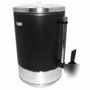 Coffee percolator commercial size 55 cup black satin