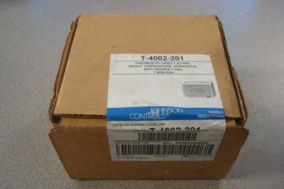 Factory sealed johnson controls t-4002-201 thermostat