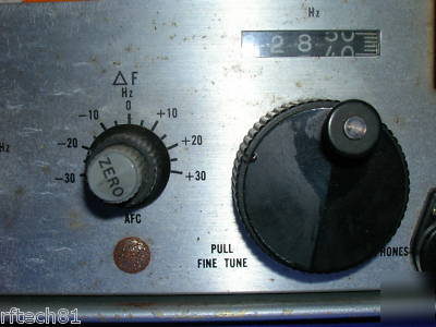 Fairchild electro-metrics emc-10 interference analyzer