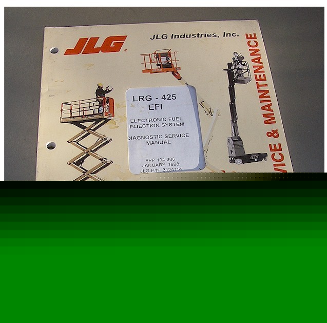 Jlg man lift ford lrg 425 fuel injection service manual