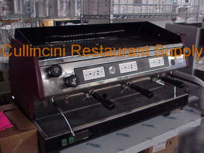 La pavoni three group automatic espresso machine