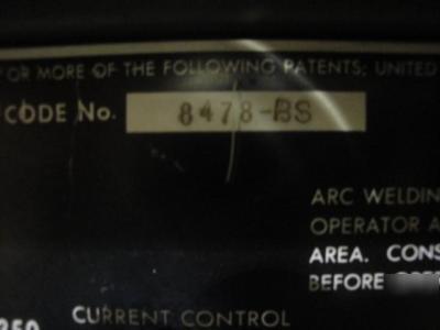 Lincoln idealarc R3R-400 arc mig welder