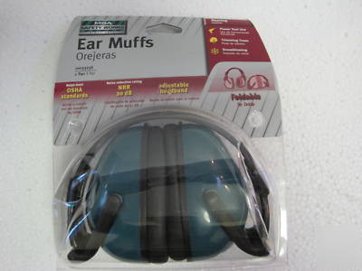 Msa safety works industrial foldable ear muffs 